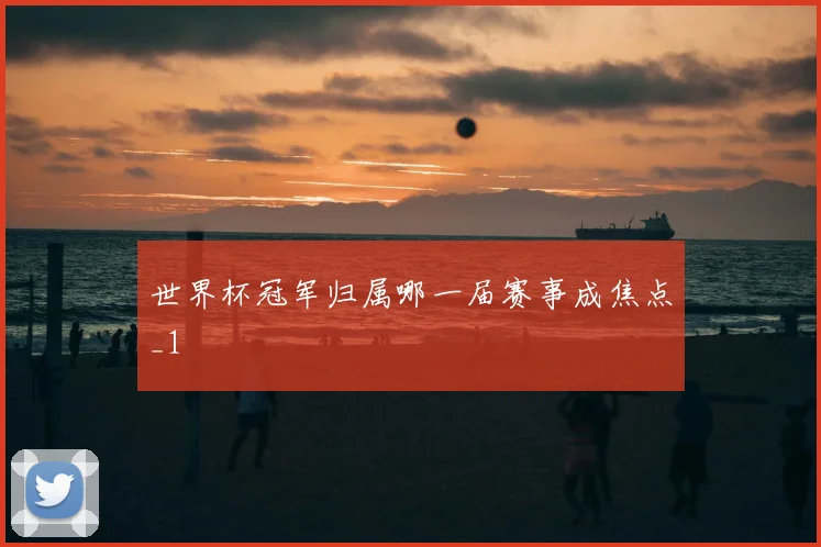 世界杯冠军归属哪一届赛事成焦点_1